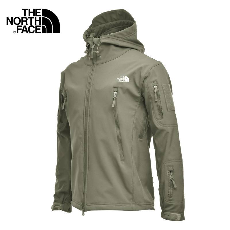 Men’s Tactical Softshell Hooded Jacket