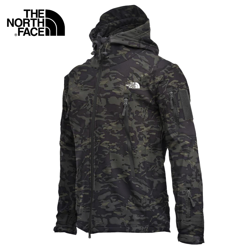 Men’s Tactical Softshell Hooded Jacket