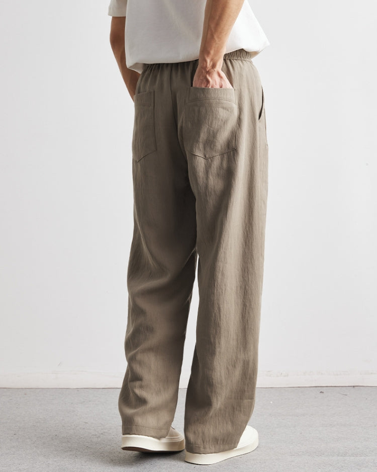 Berlins Loose fit Wide Leg Trousers