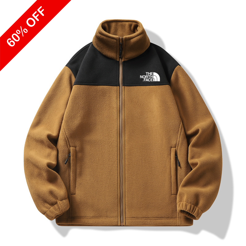 Unisex Fleecejacke mit Reißverschluss – Warm & Bequem