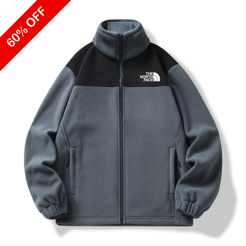 Unisex Fleecejacke mit Reißverschluss – Warm & Bequem