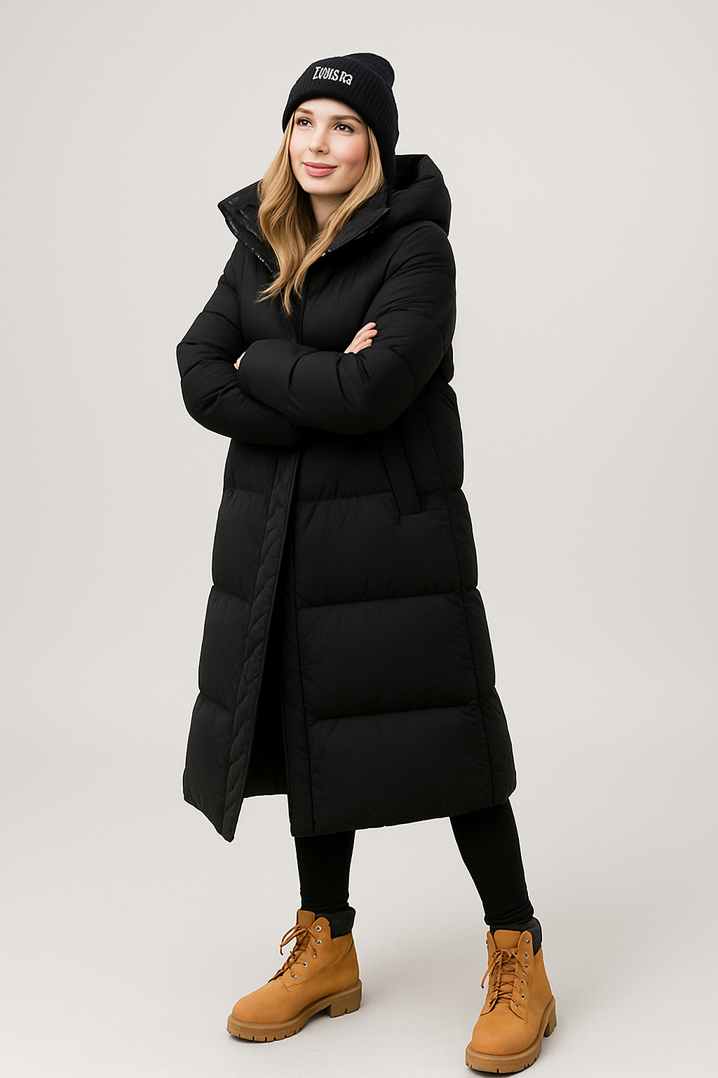 Isa- Long Quilted Puffer Jacket