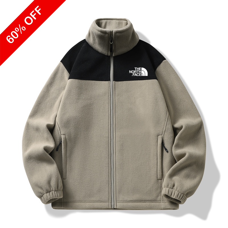 Unisex Fleecejacke mit Reißverschluss – Warm & Bequem