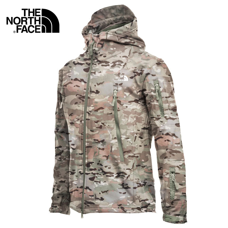 Men’s Tactical Softshell Hooded Jacket